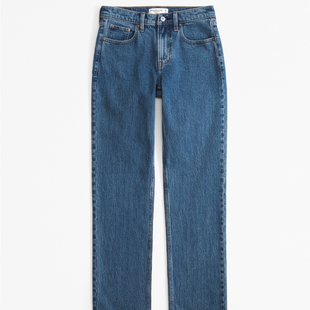 Abercrombie & Fitch women’s Straight Blue Jeans